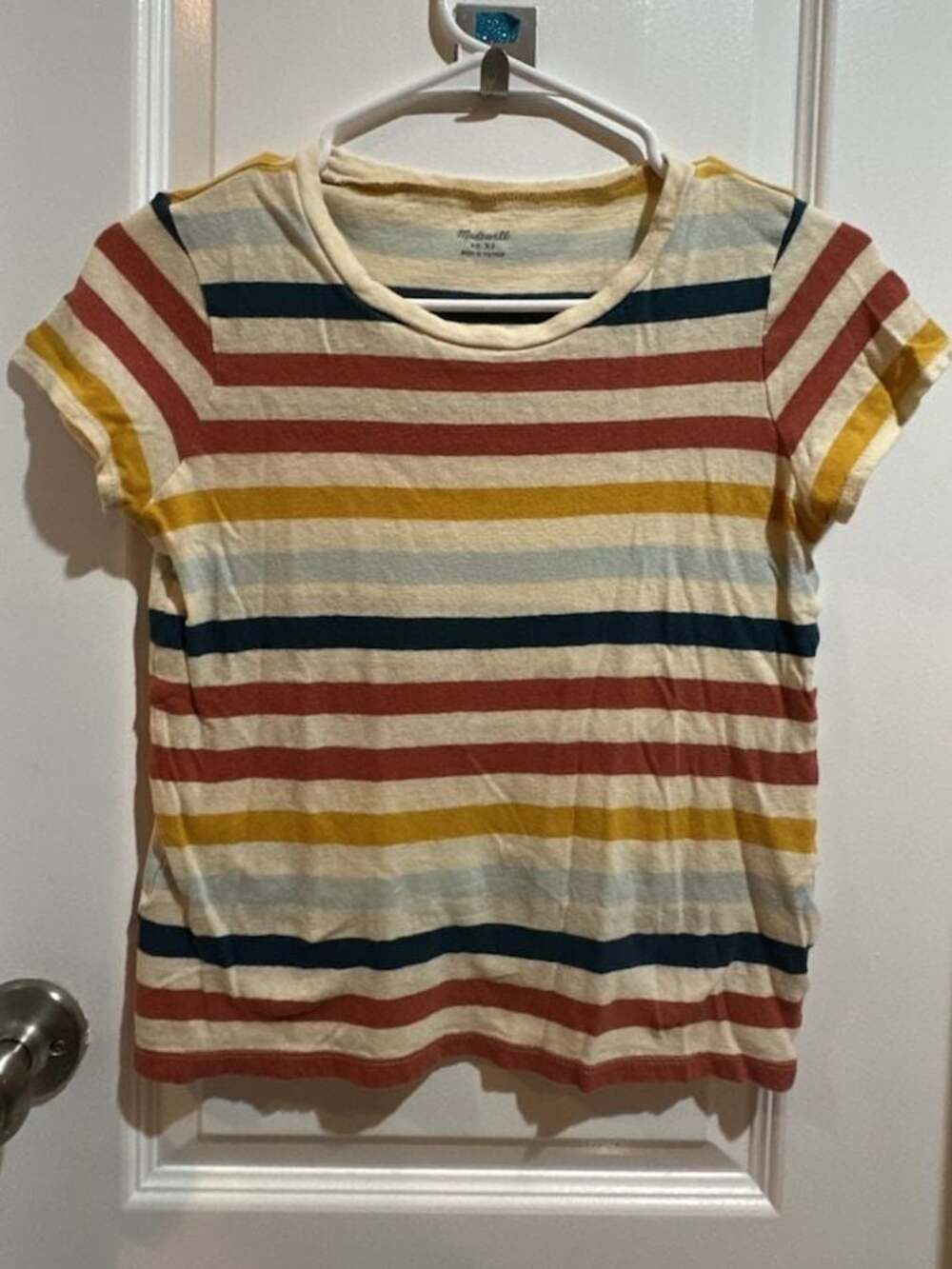 Madewell Striped Crewneck T-Shirt Size XS